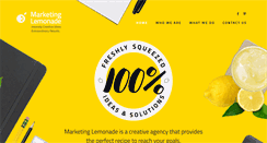 Desktop Screenshot of marketinglemonade.com